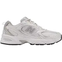 New Balance unisex. MR530 White 530 Sneakers (45), Silver, Flat, Laces, Casual, Sport, Running