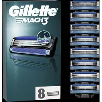 Gillette Mach3 vaihtoterät 8 kpl