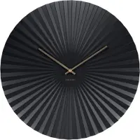 Karlsson Wall Clock Sensu - Black - 50CM