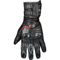 IXS RS-200 3.0 Käsineet Musta Miehet, size 4XL