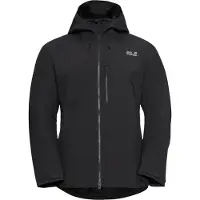 Jack Wolfskin Flowline Pro 2L Ins, hiihtotakki, miesten, musta