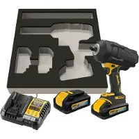 DeWalt Iskumutterinväännin DCF961H2G-QW; 18 V; 1/2''; 2x5,0 Ah akku