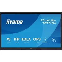 Iiyama – 75" Stylish IFP iiWare21E Android 14 (TE7515A-B1AG)