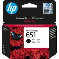 HP Ink Advantage 651 -mustekasetti, musta