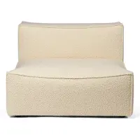 Ferm Living Catena Sofa Center L100 - Nordic Bouclé - Off-white