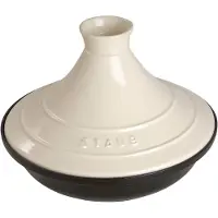 Staub Tagine valurauta musta-beige 28 cm
