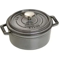 Staub La Cocotte pyöreä pata valurauta 0,4 L Grafiitinharmaa