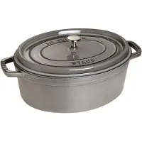 Staub Ovaali pata 6,7 L Harmaa