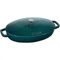 Staub La Mer ovaali pata, kolmikerroksinen emalointi 32 cm