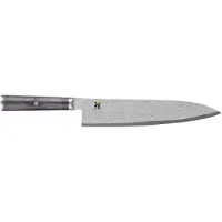 Miyabi Black 5000MCD 67 kokkiveitsi gyutoh 24 cm Damaskus-musta vaahtera