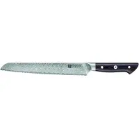 Zwilling Tanrei leipäveitsi 23 cm Damaskus-musta