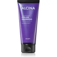 Alcina Color Violett violetti shampoo luonnollisille tai värjätyille hiuksille 200 ml