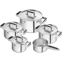 Zwilling Pure kattilasarja 5 osaa + 4 kantta, ruostumatonta terästä