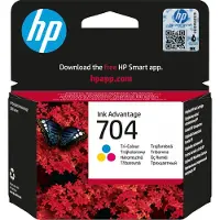 HP 704-mustekasetti, 5.5 ml, kolmivärinen