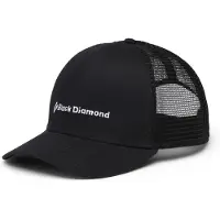 Black Diamond Men's Trucker Hat Black/Black/BD Wordmark Lippalakit One Size