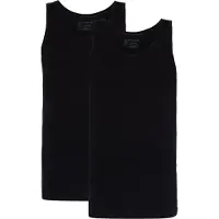 Schiesser Singlet - Black - XXL