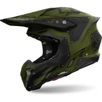 Airoh Twist 3 Military Matta/Vihreä/Musta unisex, size S