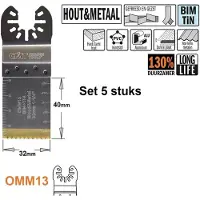 Cmt Upotussahanterä OMM13-X5 ExtraLong Life; 32 mm; 5 kpl.