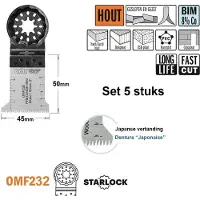 Cmt Upotussahanterä OMF232 Long Life; BiM; 45 mm; 5 kpl.