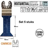 Cmt Upotussahanterä OMM35-X5 BIM; 5 kpl.
