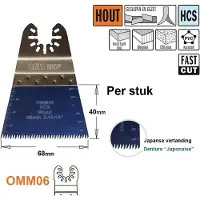 Cmt Upotussahanterä OMM06-X1 Precision Cut; 68 mm; 1 kpl.