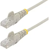 StarTech.com U/UTP Cat6 Slim laitekaapeli, LSZH, 10m, harmaa