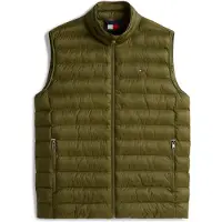 Tommy Hilfiger Packable Recycled Vest - Khaki green - L