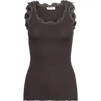 Rosemunde Rwbabette Sl U-Neck Long Lace Top - Brown - XS