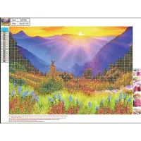 Centrum Diamond Painting 30*40cm. Sunrise