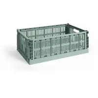 HAY Colour Crate Large säilytyslaatikkö, sage green
