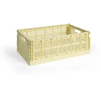 HAY Colour Crate L 34,5 x 53 cm Light yellow