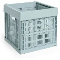 HAY Colour Crate Cube 29.5x29.5 cm Dusty blue