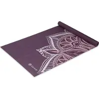 Gaiam Cranberry Foldable Yoga Mat 2Mm - Burgundy - ONE SIZE