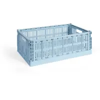 HAY Colour Crate Large säilytyslaatikkö, soft blue
