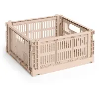 HAY Colour Crate Medium Square -säilytyslaatikko, powder