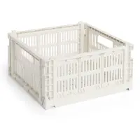 HAY Colour Crate M Square 29.5x29.5 cm Off white