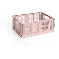 HAY Colour Crate Medium säilytyslaatikko, blush
