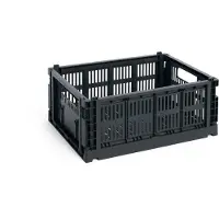 HAY Colour Crate M 26,5 x 34,5 cm Charcoal