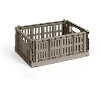 HAY Colour Crate M 26,5 x 34,5 cm Warm grey