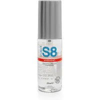 Stimul8 S8 Warming - Liukuvoide, 50 ml, vesipohjainen, kihelmöivä, stimuloiva, pumppupullossa