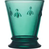 La Rochère Abeille juomalasi 26 cl 6-pakkaus Smaragdinvihreä