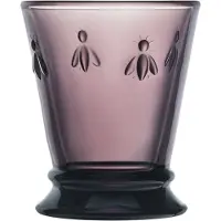 La Rochère Abeille juomalasi 26 cl 6-pakkaus Aubergine