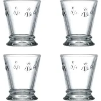 La Rochère Abeille vesilasi 26 cl 4 kpl, kirkas