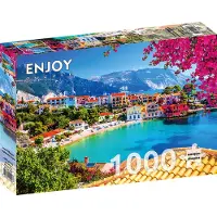 Enjoy Puzzle ENJOY Assos Village in Cephalonia, Greece 1000p palapeli