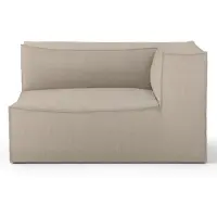 Ferm Living , Catena Sofa Armrest Right L401 - Hot Madison - Sand