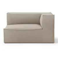 Ferm Living Catena Sofa Armrest Right L401 - Cotton Linen - Natural