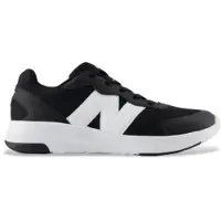 New Balance unisex for kids. GK578V1 Shoes 578 V1 black (035 W= 35.5 W), Flat, Laces, Casual, children's fashion