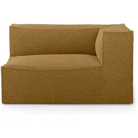 Ferm Living , Catena Sofa Armrest Right L401 - Wool Boucle - Sugar Kelp