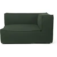 Ferm Living , Catena Sofa Armrest Right L401 - Grain - Dark Green