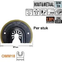 Cmt Upotussahanterä OMM18-X1 ExtraLong Life; 1 kpl.